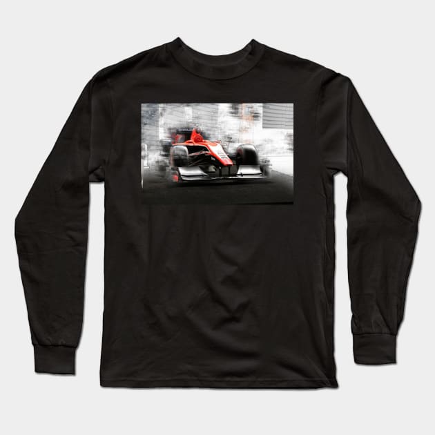 formula one - pencil, original Long Sleeve T-Shirt by hottehue